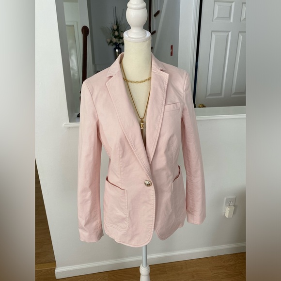 TOMMY HILFIGER WOMEN’S PINK BLAZER SIZE S - Picture 4 of 12